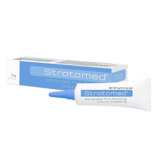 Stratamed, 5g, gel pentru tratamentul plăgilor si cicatricilor,  Meditrina Pharmaceuticals