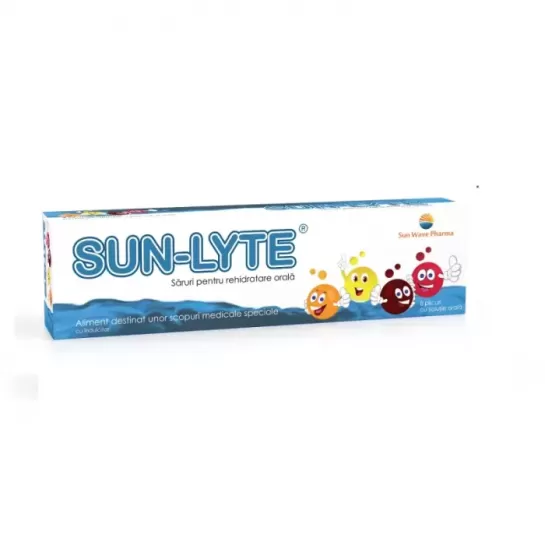 Sun-lyte Săruri rehidratare orala 62.5ml 8plic