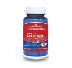 Super Luteina Zeaxantina, 60 capsule vegetale, Herbagetica