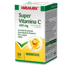 Super Vitamina C 600 mg, 30 tablete, Walmark