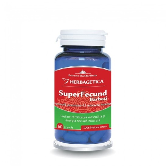 Superfecund barbati 60 capsule, Herbagetica
