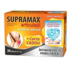 Supramax articulatii piersica 30 plicuri + ghid pacient cadou, Zdrovit