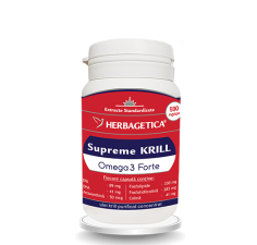 Supreme krill omega3 forte 30 capsule, Herbagetica