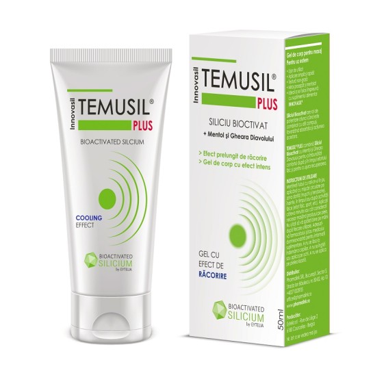 Temusil Plus gel cu efect răcotire 50 ml, Eytelia