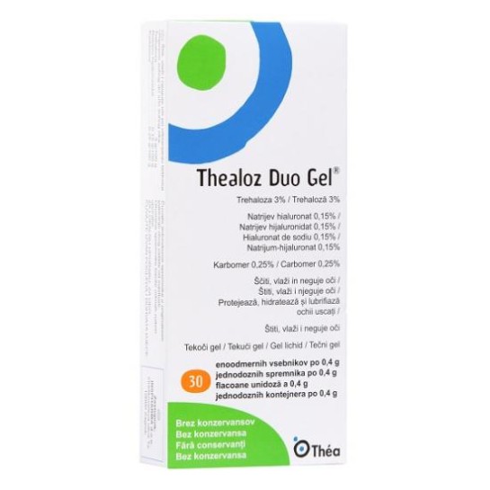 Thealoz duo, gel, 30 monodoze, Thea