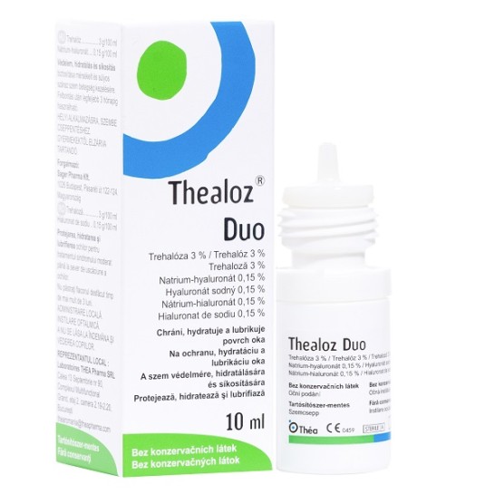Thealoz duo, solutie oftalmică, 10ml, Thea