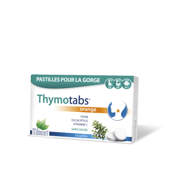 Thymotabs orange Vitamina C 24cpr