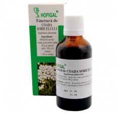 Tinctura de Coada Soricelului, 50 ml, Hofigal