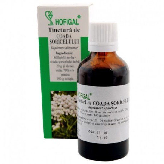 Tinctură de Coada Soricelului, 50 ml, Hofigal