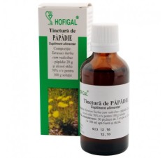 Tinctura de Papadie, 50 ml, Hofigal