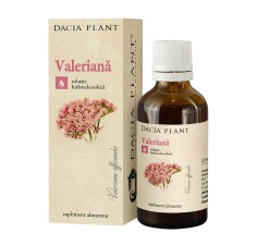 Tinctura de Valeriana, 50 ml, Dacia Plant