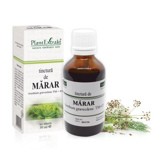 Tinctură mărar (Anethum graveolens TM=D1), 50ml, PlantExtrakt