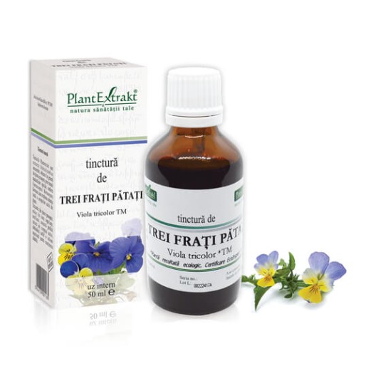 Tinctură trei frati pătati (Viola tricolor TM), 50ml, PlantExtrakt
