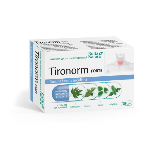 Tironorm forte, 30 capsule, Rotta Natura