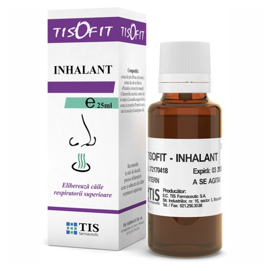 Tisofit inhalant, 25 ml, Tis Farmaceutic