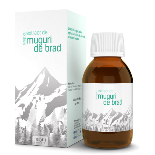 Tisofit sirop din muguri de brad, 150 ml, Tis Farmaceutic