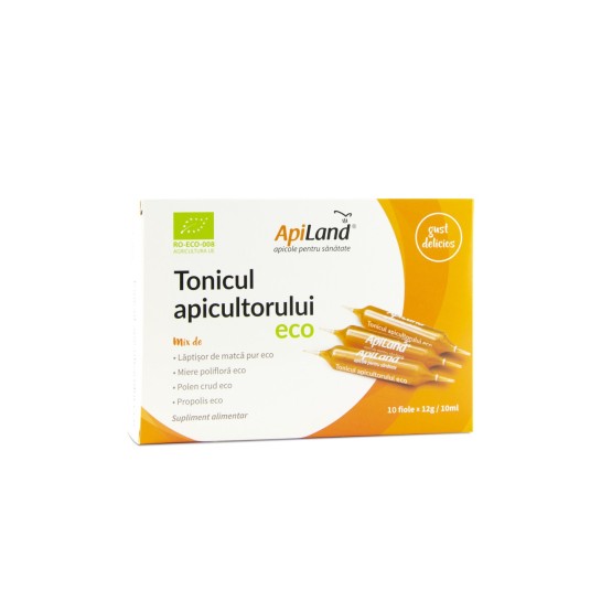 Tonicul apicultorului eco 10 fiole Apiland