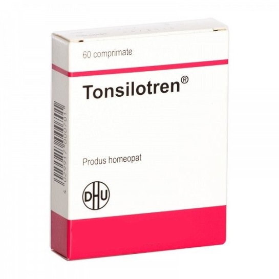 Tonsilotren 60 comprimate