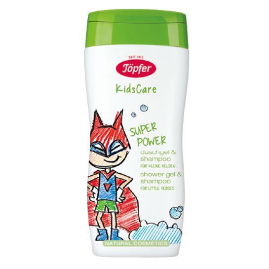 Topfer KidsCare Superpower shower gel si sampon 200ml