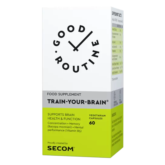 Train-Your-Brain, 60 capsule vegetale, GOOD ROUTINE, Secom