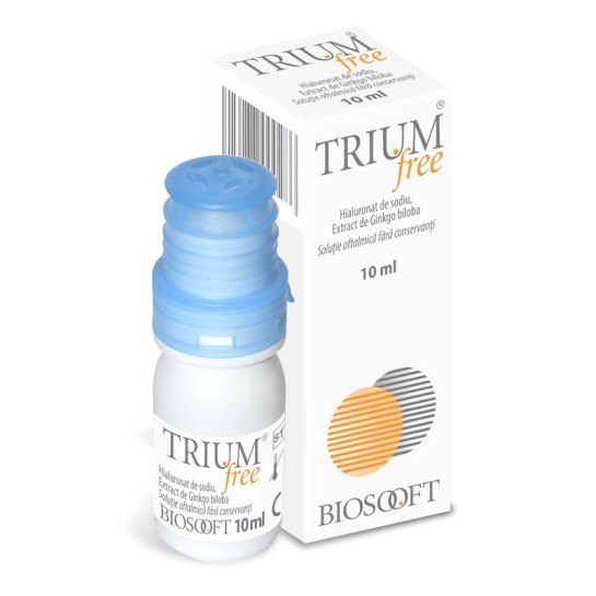 Trium Free, solutie oftalmică, 10ml, Biosooft