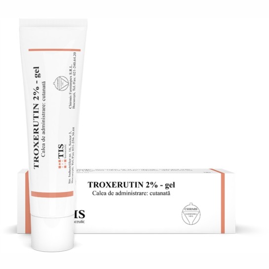 Troxerutin gel, 50 g, Tis