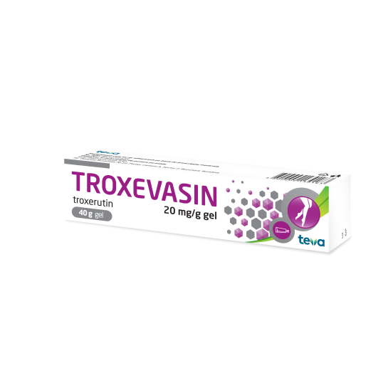 Troxevasin gel 2%, 40 mg, Actavis