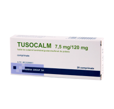 Tusocalm, 20 comprimate
