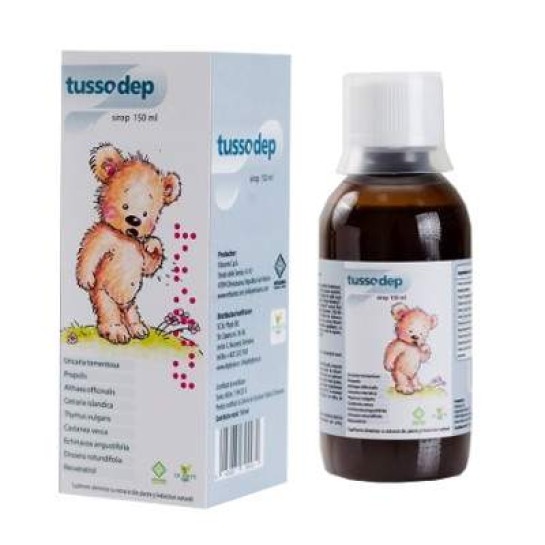 Tussodep, sirop tuse copii 150ml, Erbozeta