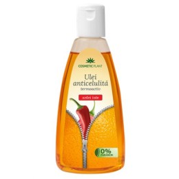 Ulei anticelulita termoactiv cu extract de ardei iute, 200ml, Cosmetic Plant