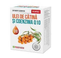 Ulei catina + coenzima Q10, 30 capsule, Parapharm
