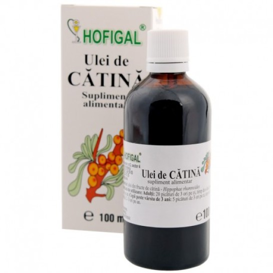 Ulei de Cătină, 100 ml, Hofigal