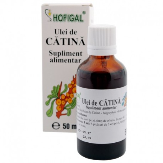Ulei de Cătină, 50 ml, Hofigal