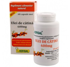Ulei de Catina 600 mg, 60 capsule moi, Hofigal