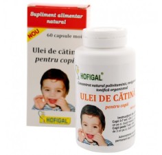 Ulei de Catina pentru copii, 60 capsule moi, Hofigal