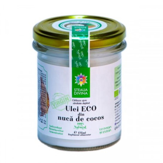 Ulei de cocos ECO 175ml, Santo Raphael