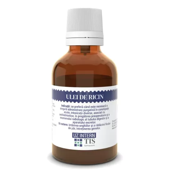 Ulei de ricin 100ml, Tis