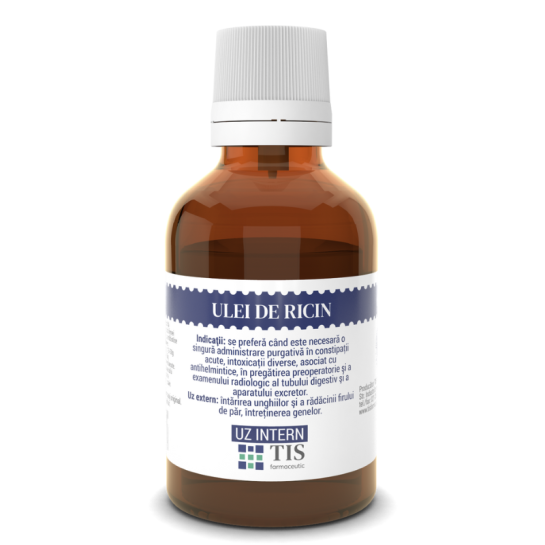 Ulei de ricin, 25 ml, Tis (elaborare)
