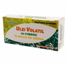 Ulei volatil de cimbru in miere de albine, 30 monodoze x 2 g, Hofigal