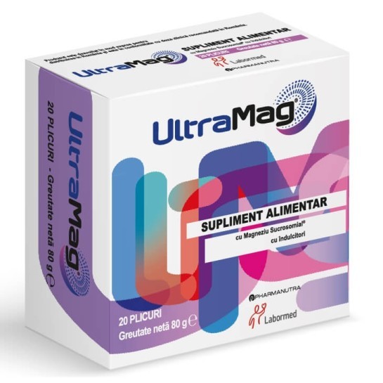 UltraMag, 20 plicuri, Labormed Pharma