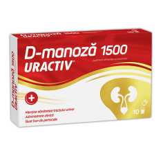 Uractiv D-manoza 1500mg, 10 plicuri, Terapia