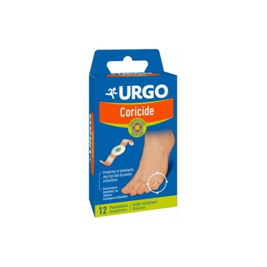 Urgo plasturi antibataturi Coricide, 12 buc, 