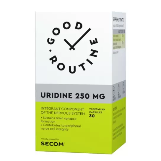 Uridine 250 mg, 30 capsule vegetale