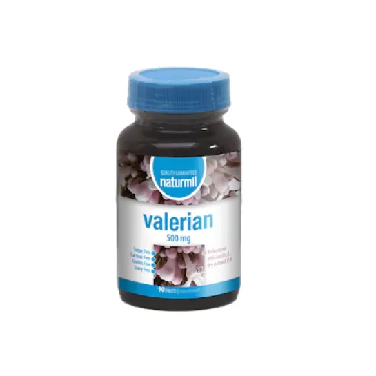 Valerian 500mg, 90 tablete, Naturmil