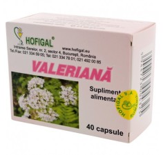 Valeriana, 40 capsule, Hofigal