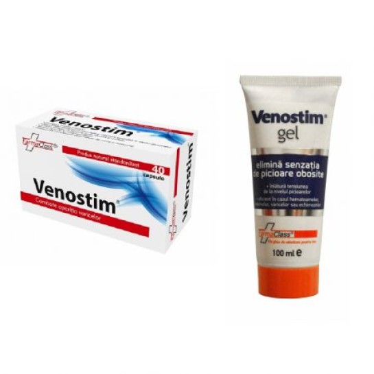 Venostim 40 capsule + Venostim gel 100ml, FarmaClass