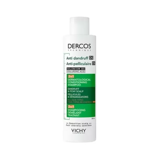 Vichy Dercos, sampon si balsam antimătreată 2 in 1, 200ml