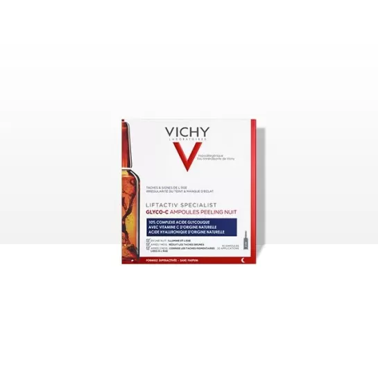 Vichy Liftactiv Glyco-C fiole pentru peeling, 30 fiole x 2ml 