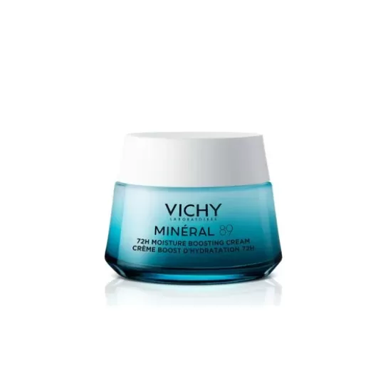 VICHY Mineral 89 Crema intens hidratanta 72h pentru toate tipurile de ten, 50ml