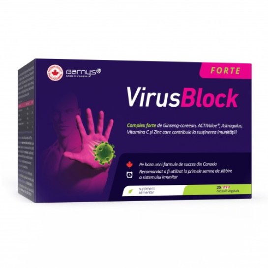 VirusBlock Forte, 20 capsule